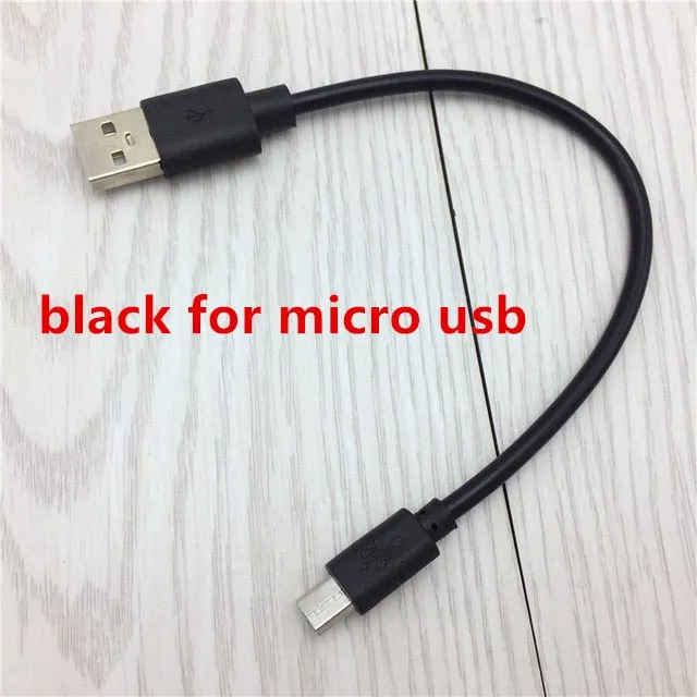 15cm Charger Cables for all Mobile Phone Brands