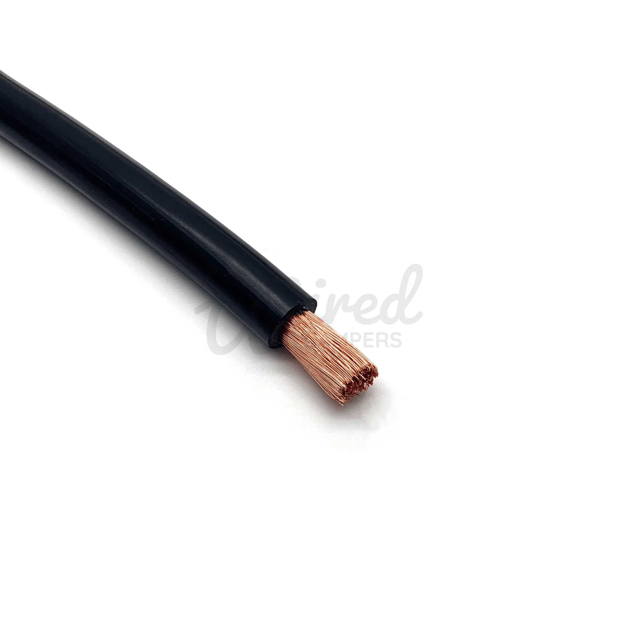 1M/3M/5M/10M - 70mm² 485A Hi-Flex Battery/Welding/Inverter Flexible Cable - Black Negative