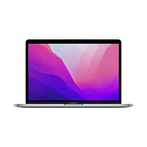 2022 Apple MacBook Pro Laptop with M2 chip: 13-inch Retina Display, 8GB RAM, 512GB SSD Storage, Touch Bar, Backlit Keyboard Space Gray