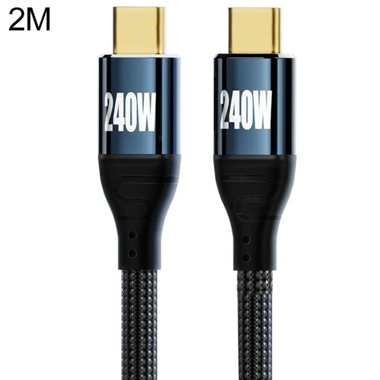 240W Power Delivery Type-C to Type-C Fast Charging Data Cable