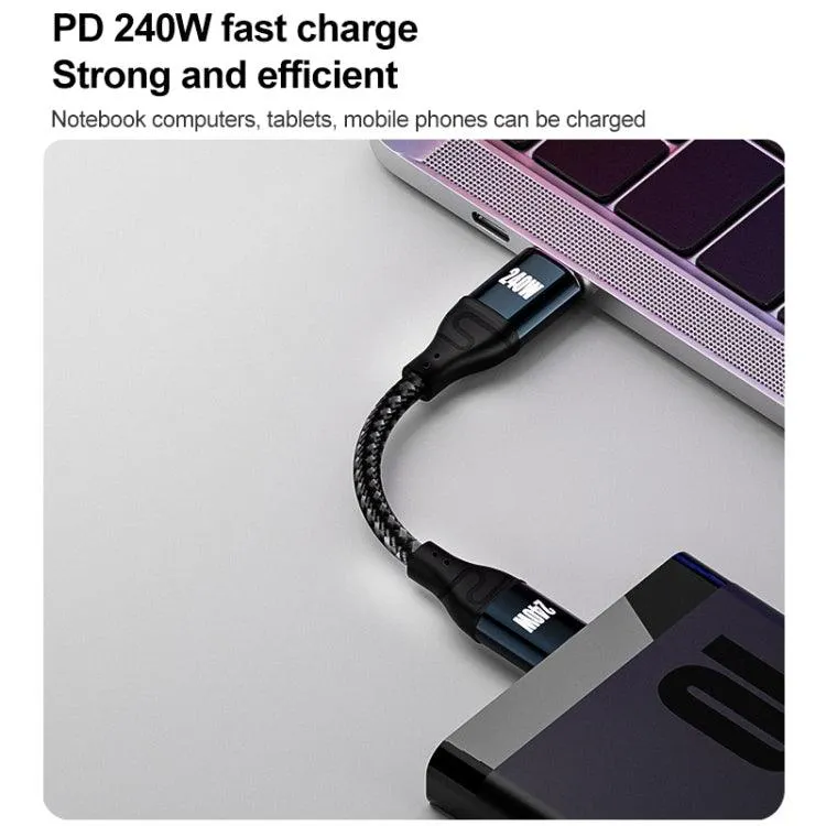 240W Power Delivery Type-C to Type-C Fast Charging Data Cable