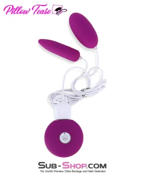 3415M     Duo Vibe USB Rechargeable Vibrating Sex Bullets