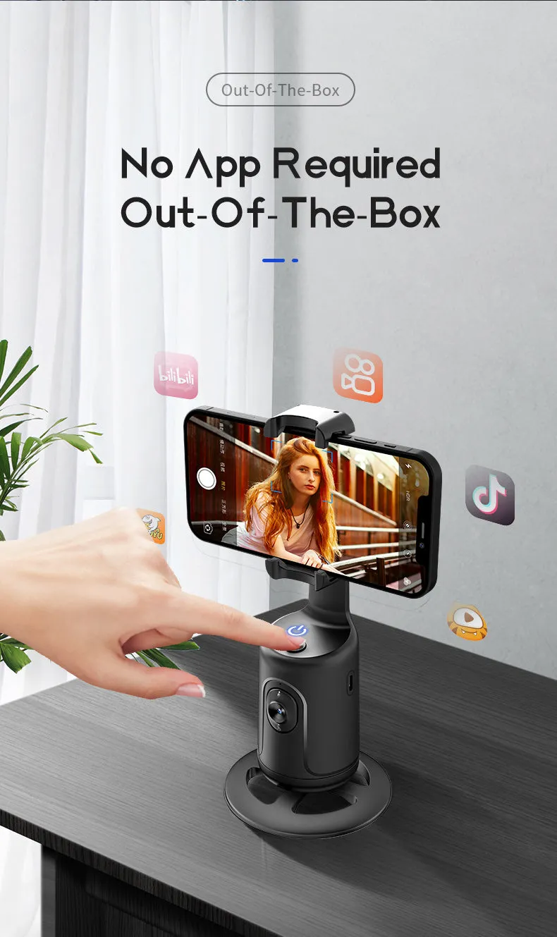 360 Degree Rotation Intelligent Phone Bracket Q-Yt30