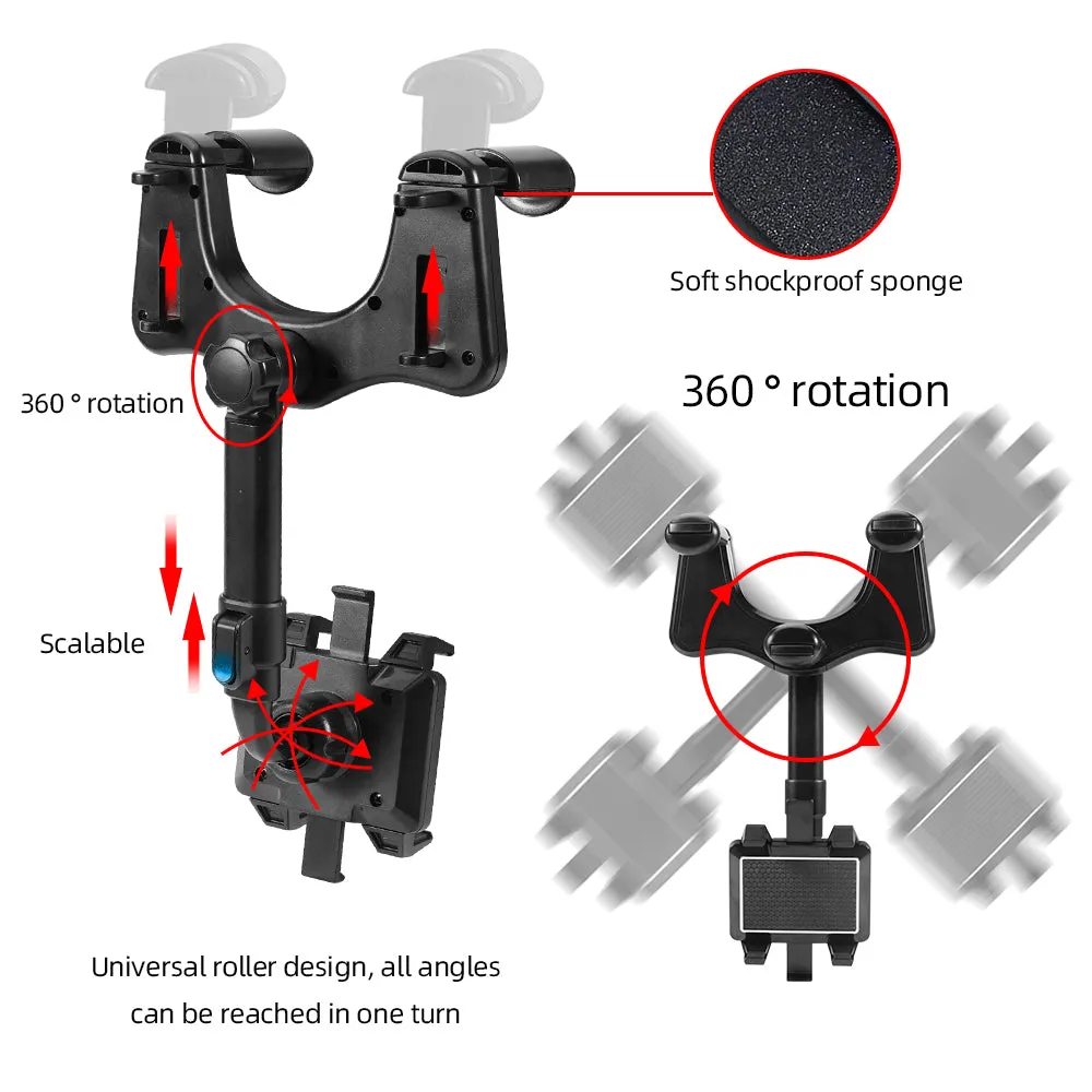 360° Rotating Phone Car Holder