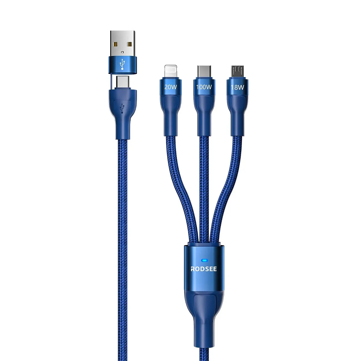 5-In-1 Cable Fast Charging Data Cable