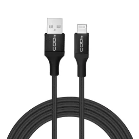 6' Braided Nylon USB-A to MFI Lightning Charge & Sync Cable*