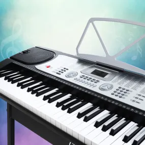 61-Key Electronic Piano Keyboard w/ Stand, 255 Rhythms - Alpha