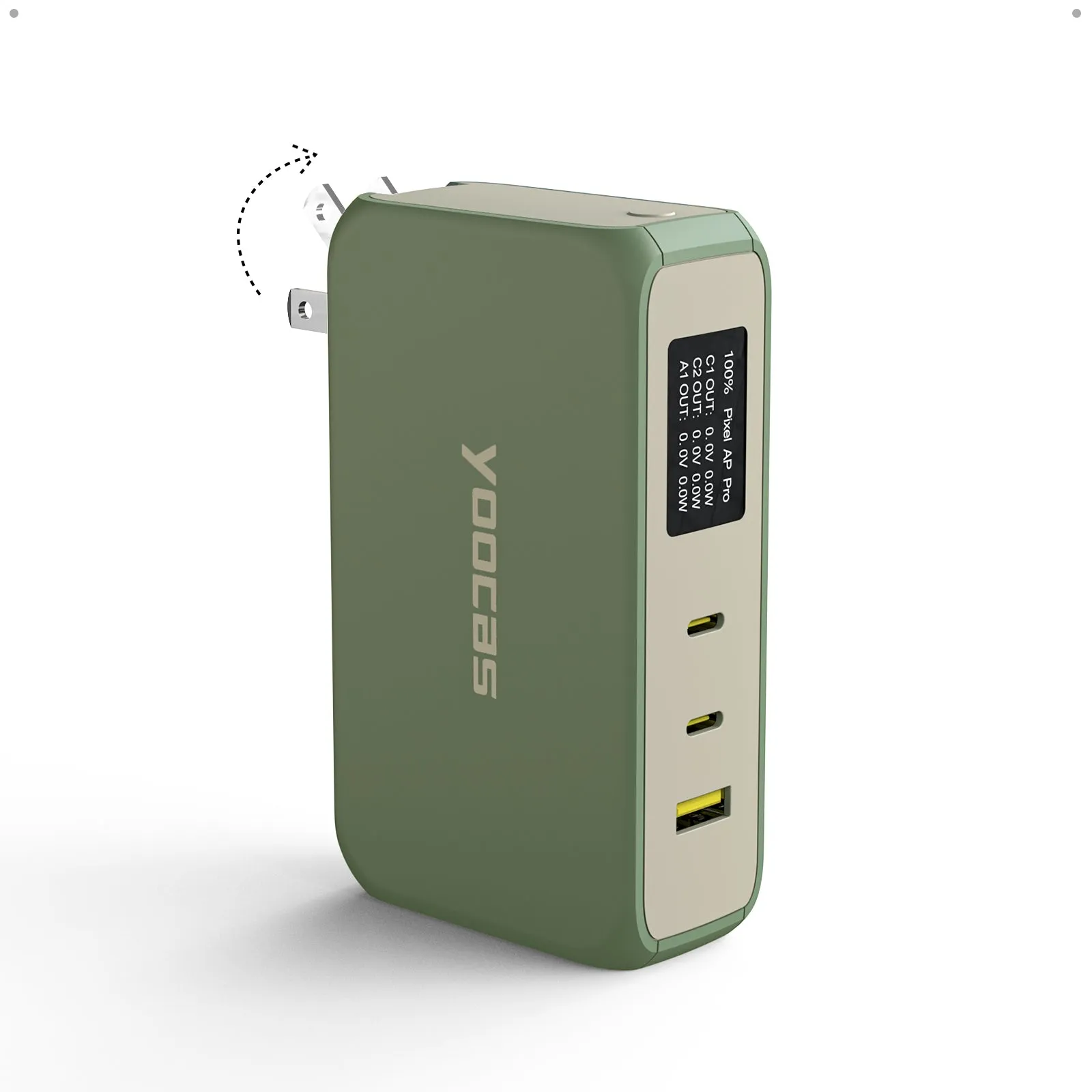 65W Usb c charger 2-in-1 external charger & 10000mAh Power Bank For iphone