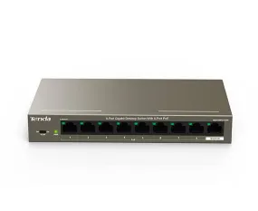 9-Port Gigabit Desktop Switch with 8-Port PoE