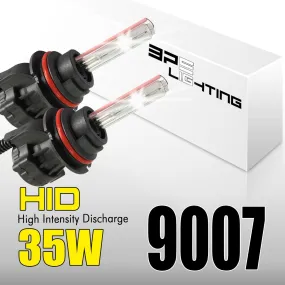 9007 HID Xenon Bulbs Premium With Ceramic Base 35w