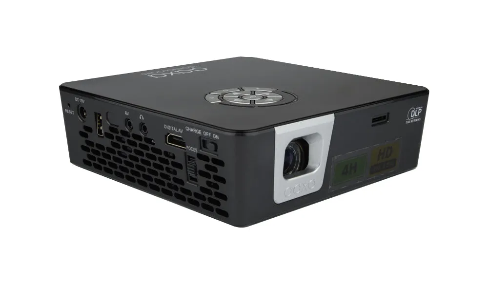 Aaxa Technologies P6X Portable Pico Battery Powered Projector