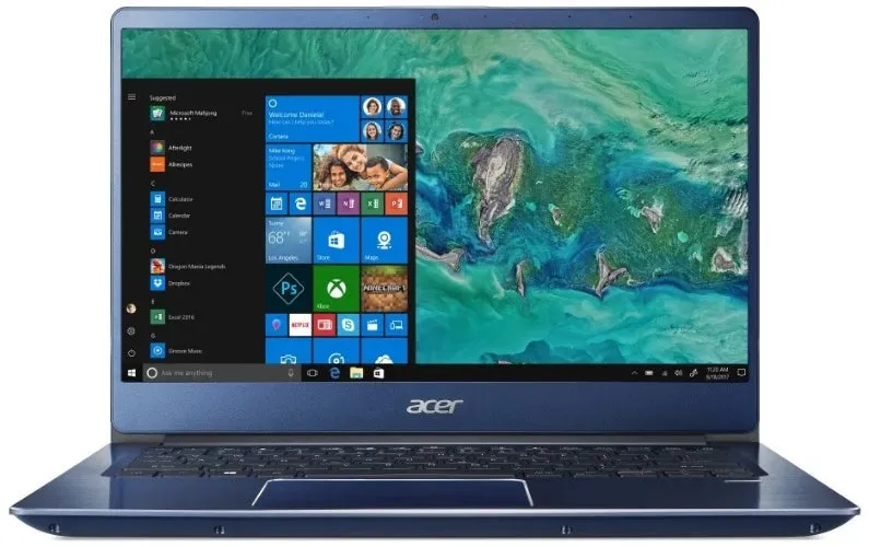 Acer Swift 3 SF314-54G Notebook 14" i5-8250u 1.6GHz 4GB RAM - 256GB - Stellar Blue - Very Good