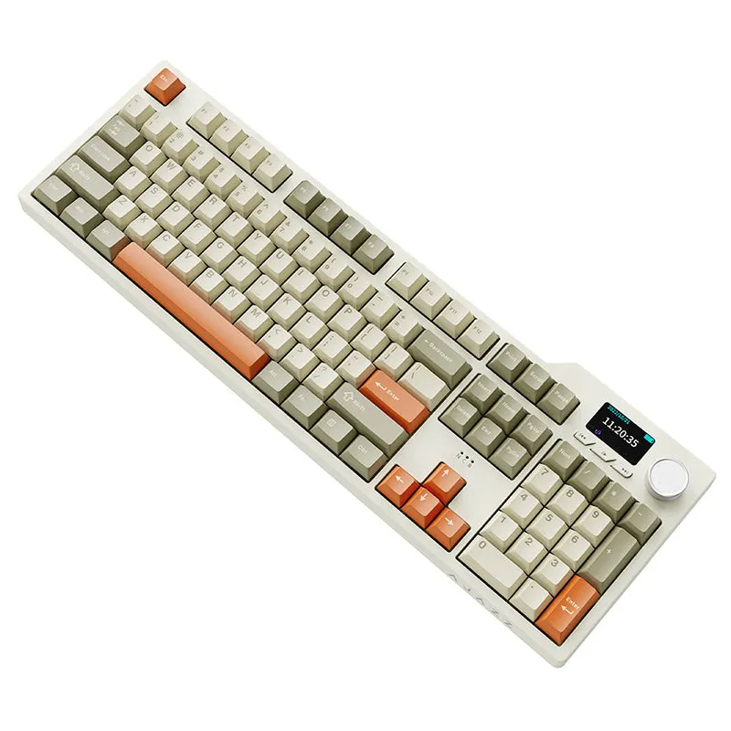 Ajazz AK35I V3 MAX TFT Color Screen Wireless Mechanical Keyboard