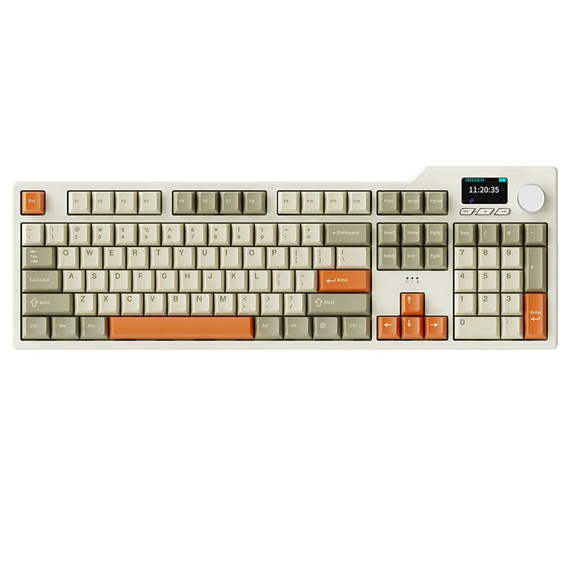 Ajazz AK35I V3 MAX TFT Color Screen Wireless Mechanical Keyboard