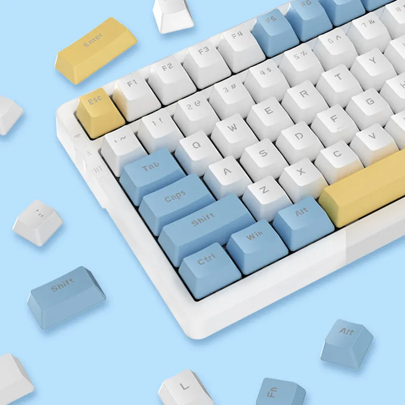 Ajazz AK992 Summer Blue Wireless Mechanical Keyboard