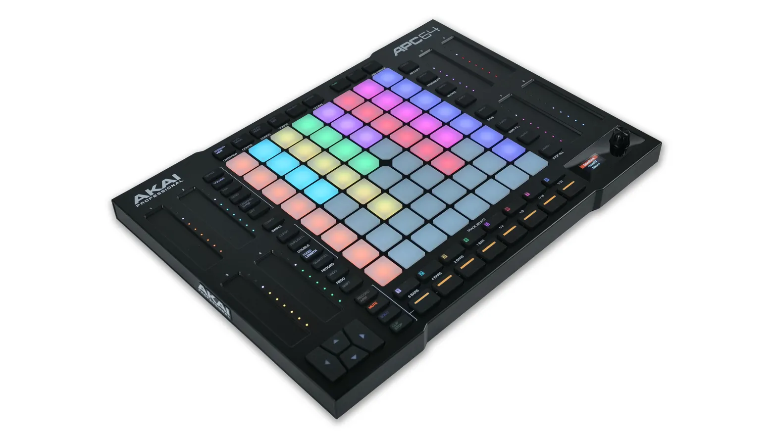 Akai APC64 Ableton Live Controller With 64 Velocity-Sensitive Pads and 8 Assignable Touch Strips