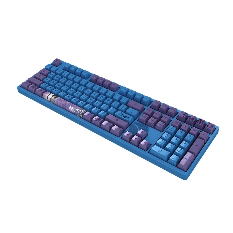 Akko 108K Naruto Sasuke 3108 Blue Switch Keyboard