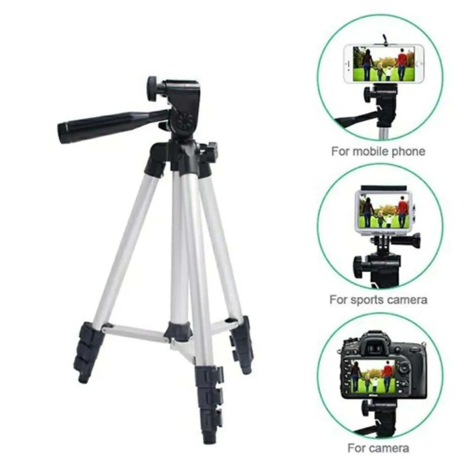 All-in-One Tripod 3110 portable stand for Cameras & Phones