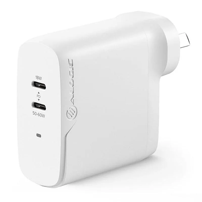 Alogic Rapid Power 68W GaN USB-C Wall Charger