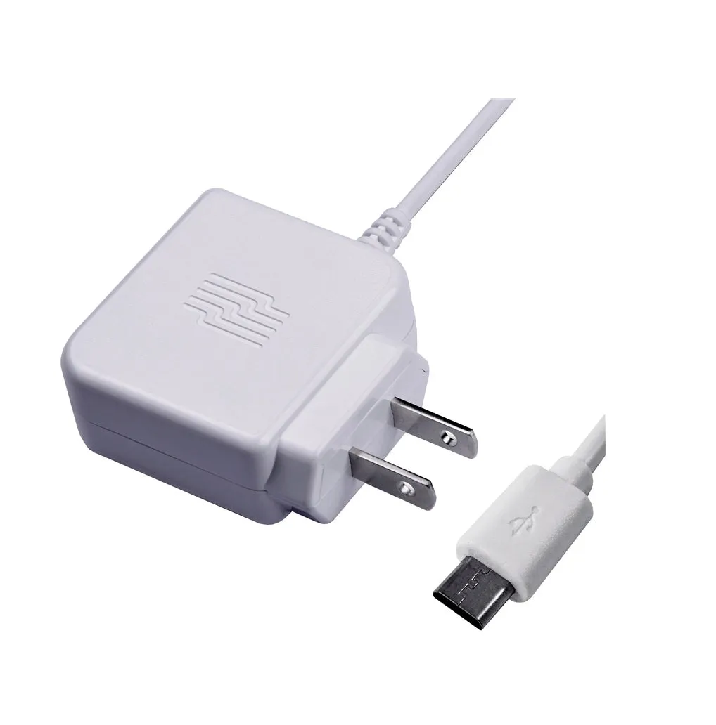 AmerTac PM1001WCMC Zenith Micro USB Wall Charger, White