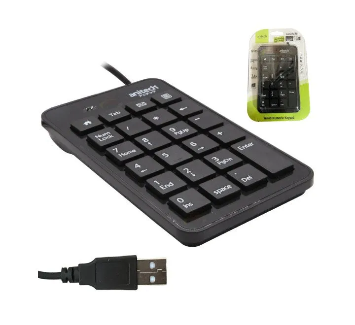 Anitech Wired Numeric Keypad N183 (BK)