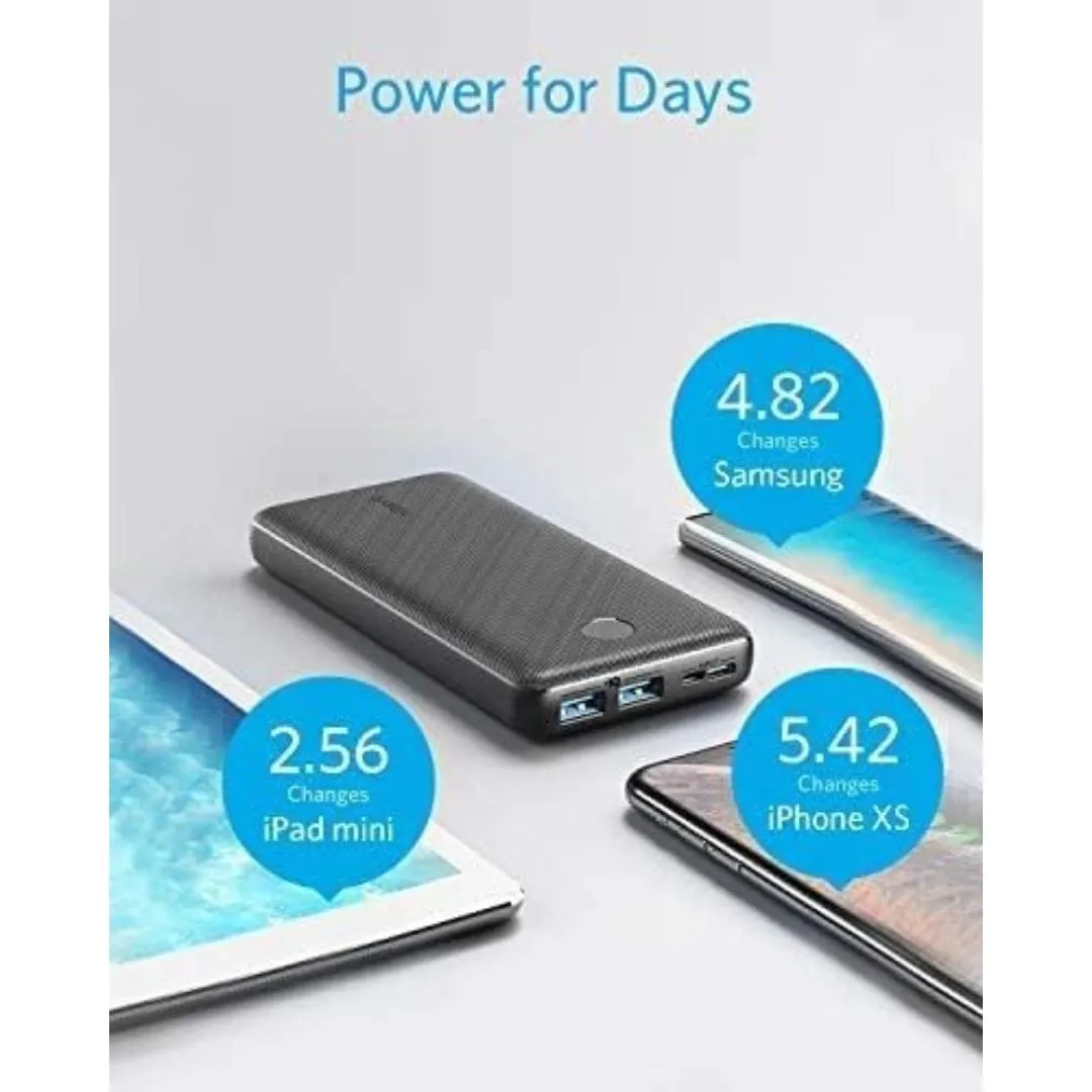 Anker 325 PowerCore 20000mAh Portable Slim Power Bank - A1268