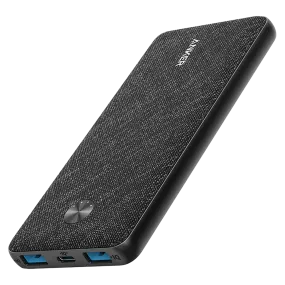 Anker PowerCore 3 Sense 3 PD Port Power Bank 20W 10,000 mAh - Black