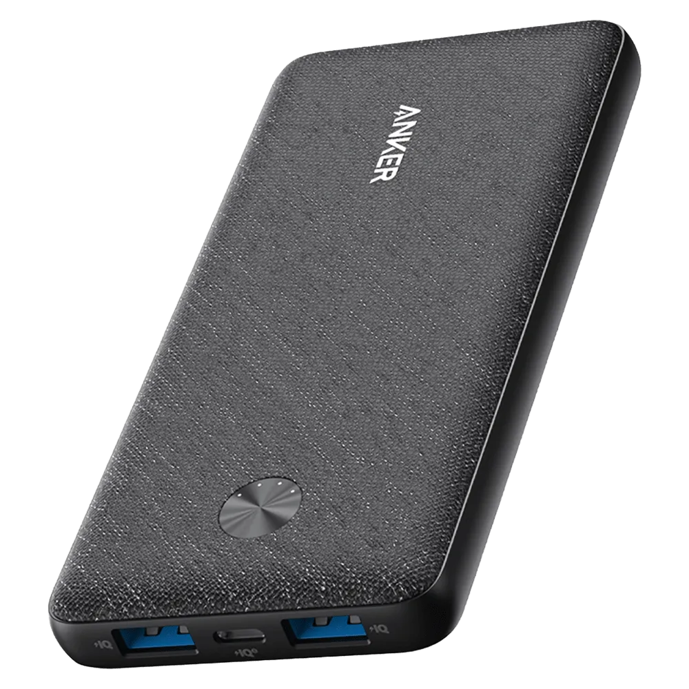 Anker PowerCore 3 Sense 3 PD Port Power Bank 20W 10,000 mAh - Black