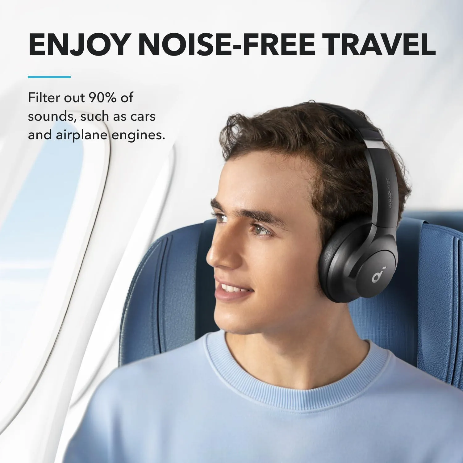 Anker Q20i Hybrid Active Noise Cancelling Headphones