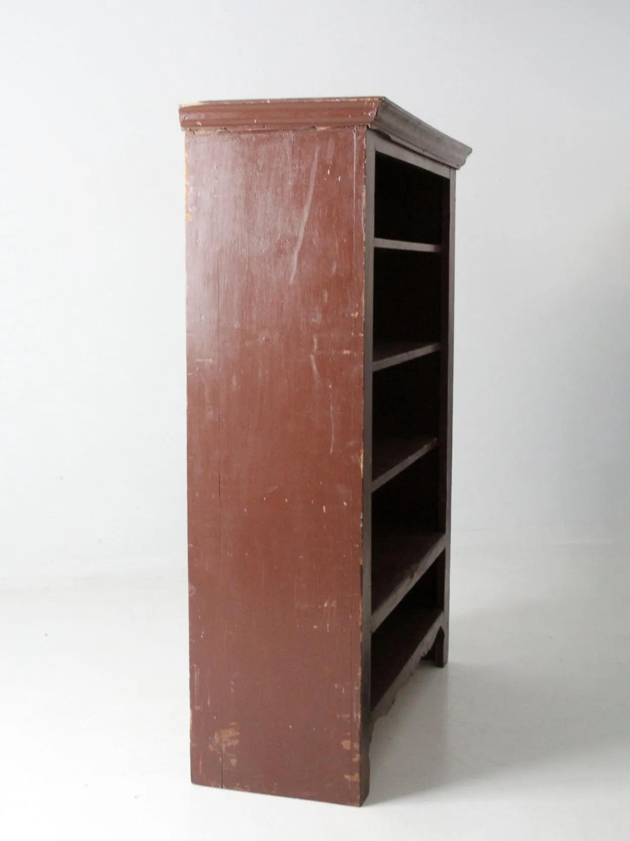 antique bookcase shelving