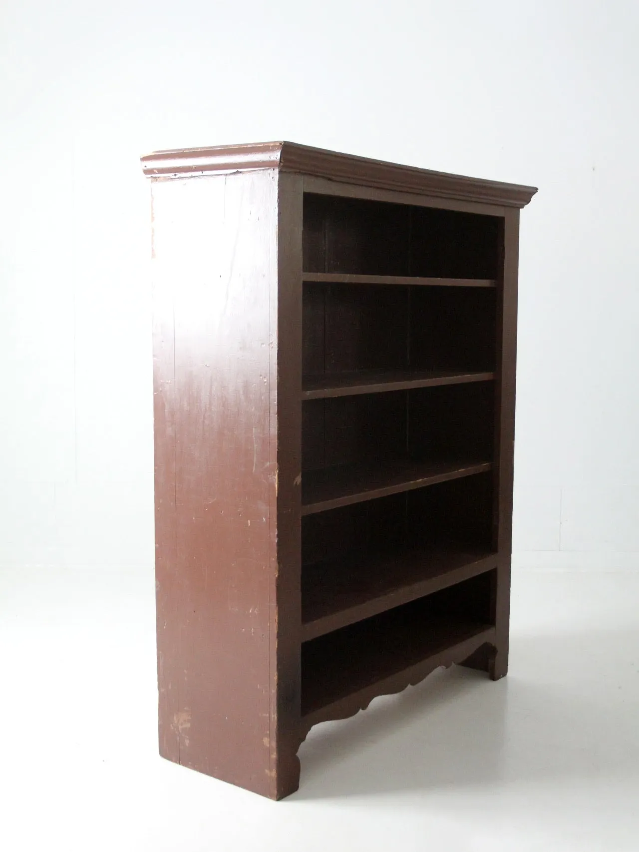 antique bookcase shelving