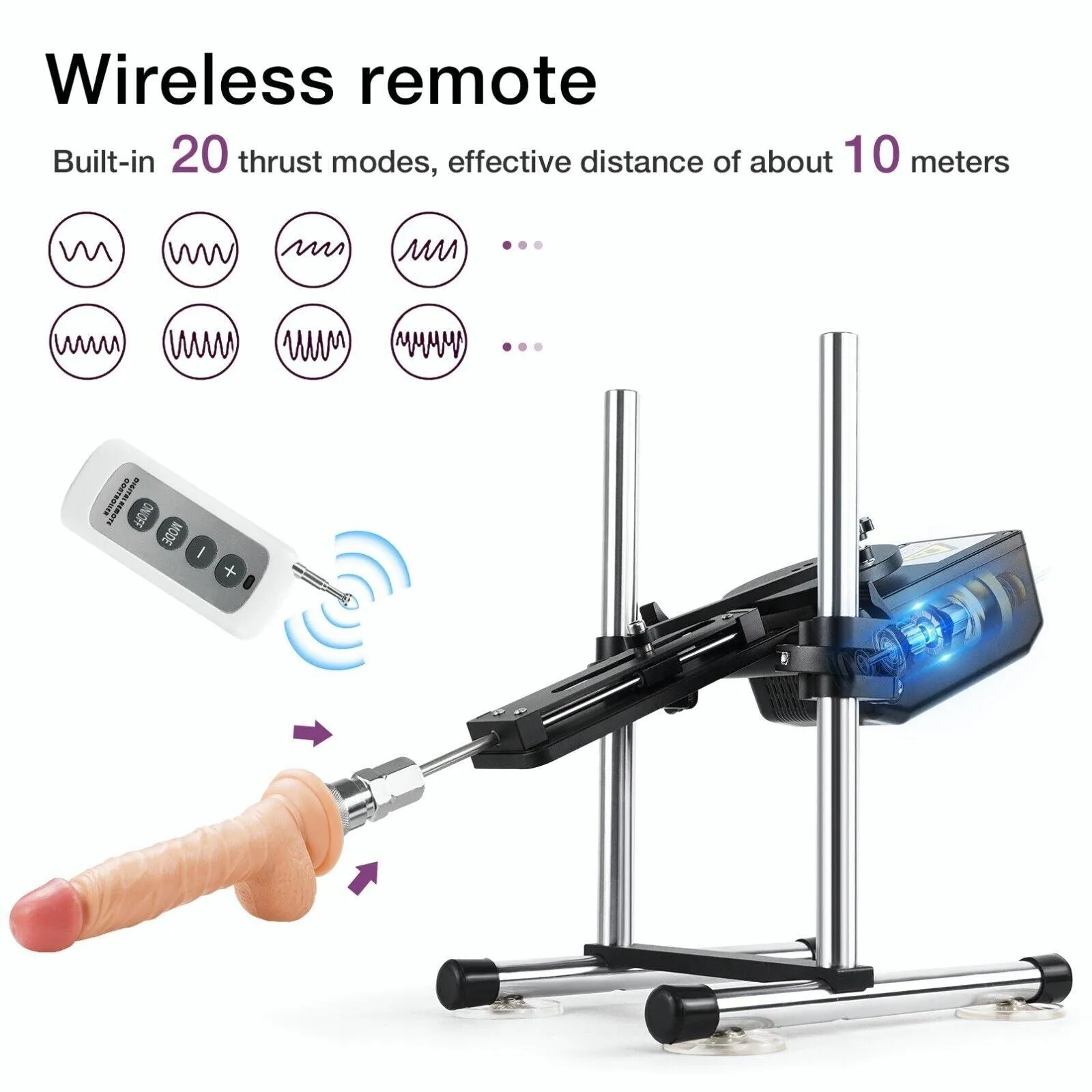 APP Controlled Wireless Remote Control Premium Sex Machine