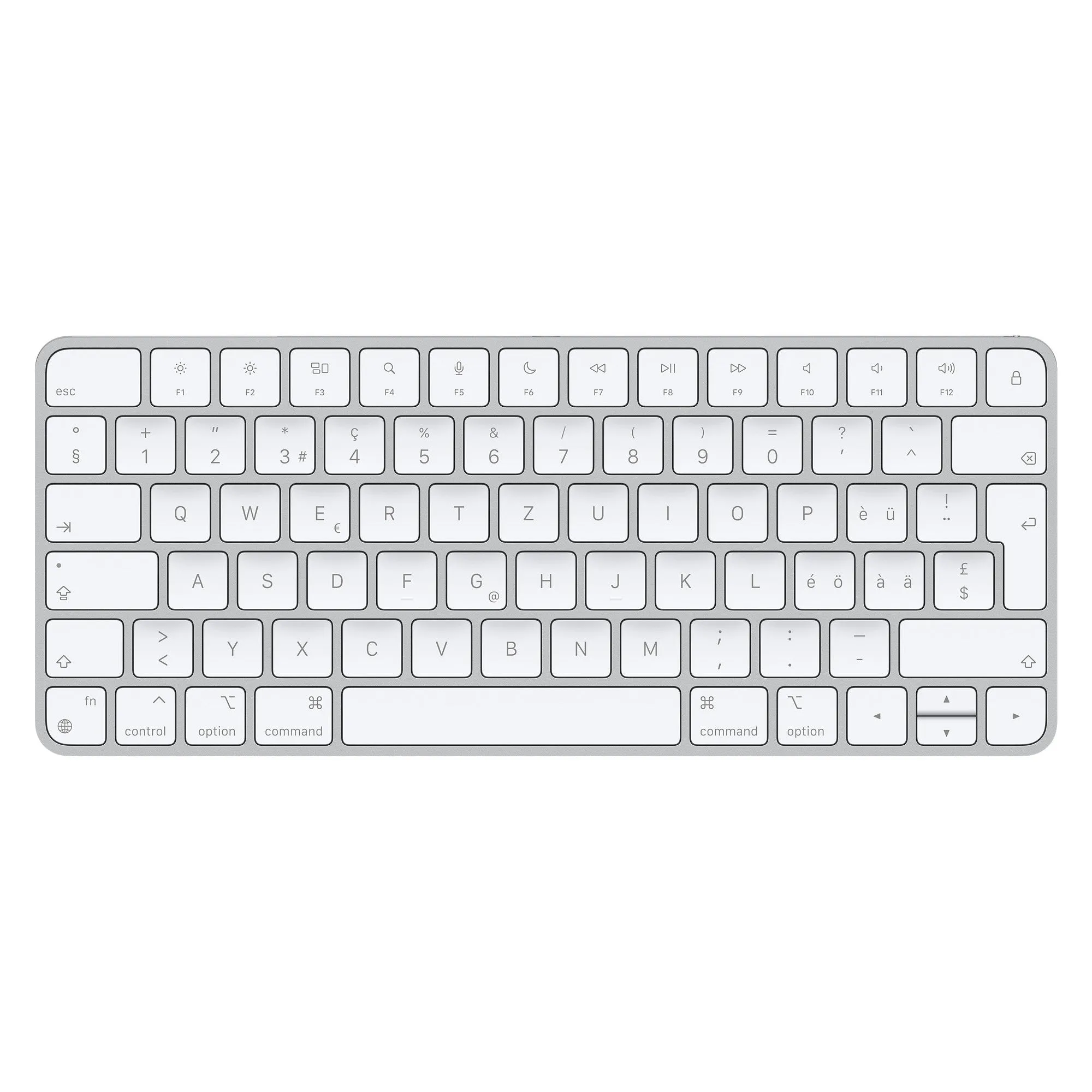 Apple Magic Keyboard With Touch Id - Keyboard - Wireless - Bluetooth - Qwertz - Swiss