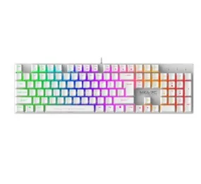 Armaggeddon MKA-7C PSYCHEAGLE ['21] White Pro Backlit Mech Gaming Keyboards