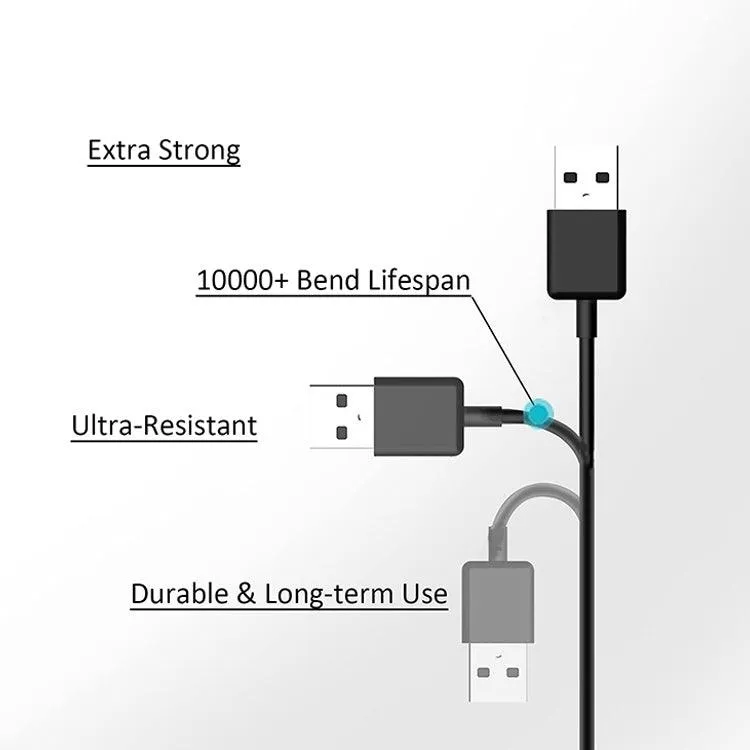 Asus Eee Pad Transformer Prime USB Data Sync & Charging Cable - 1m, Black