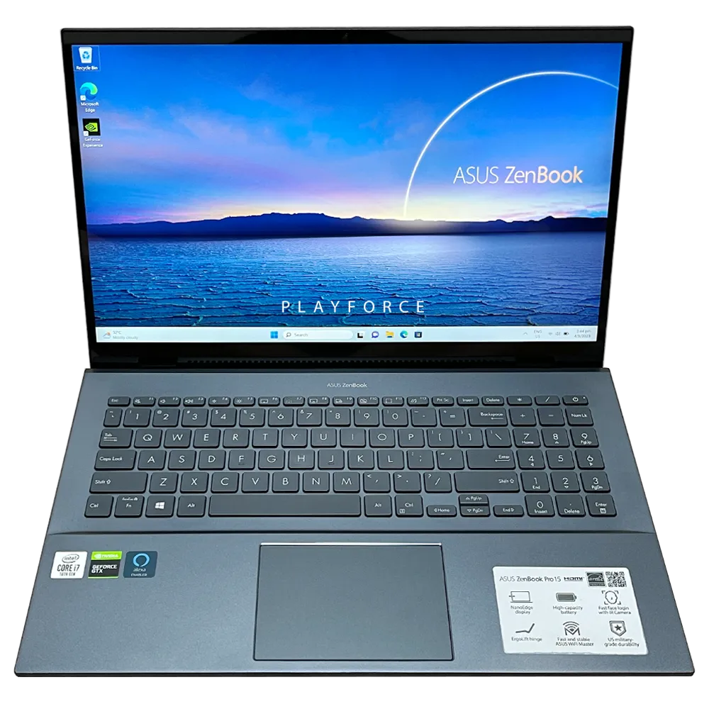 Asus ZenBook Pro UX535LI (i7-10875H, GTX 1650Ti, 16GB, 1TB 512GB SSD, 4K Touch, 15-inch)