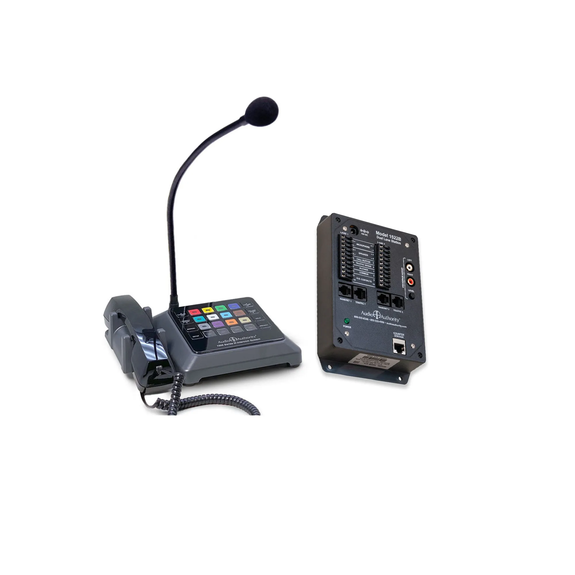 Audio Authority 1-on-2 Audio Intercom System