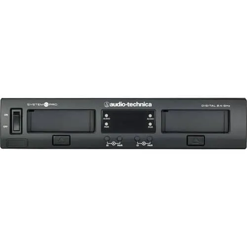 Audio-Technica ATW-1301 System 10 PRO Rack-Mount Digital UniPak Transmitter System (2.4 GHz)