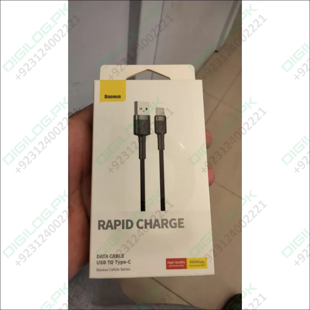 Baseus Rapid Charge Data Cable USB To Type C