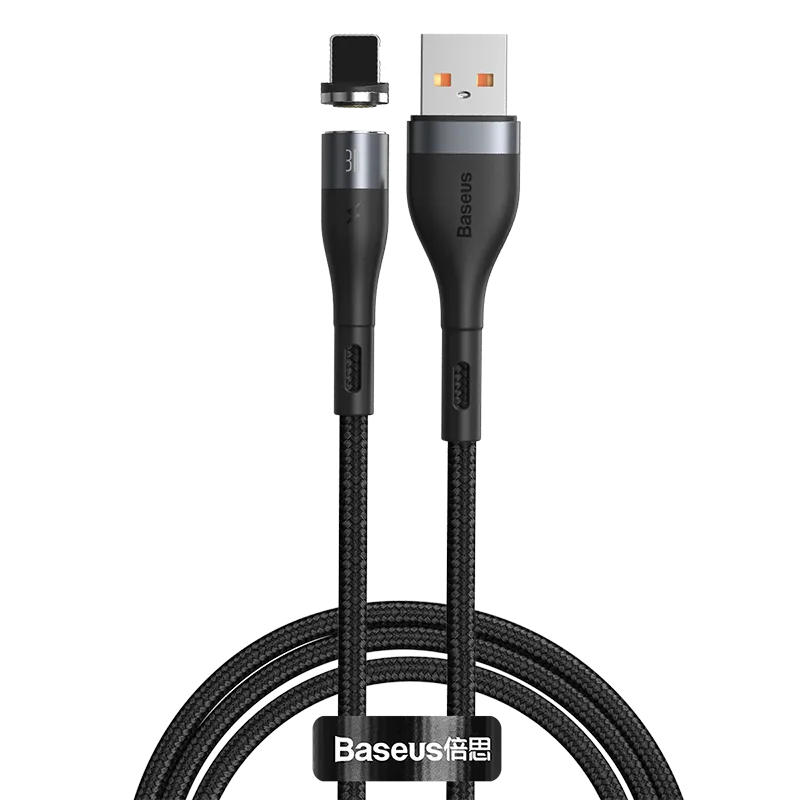 Baseus Zinc Magnetic USB Charging Cable for iPhone USB To Lightning 1m (CALXC-KG1)