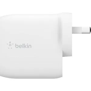 Belkin BOOST CHARGE 24 W AC Adapter USB - For Smartphone, Tablet PC Power Bank 4.80 A Output White WCE002AU1MWH