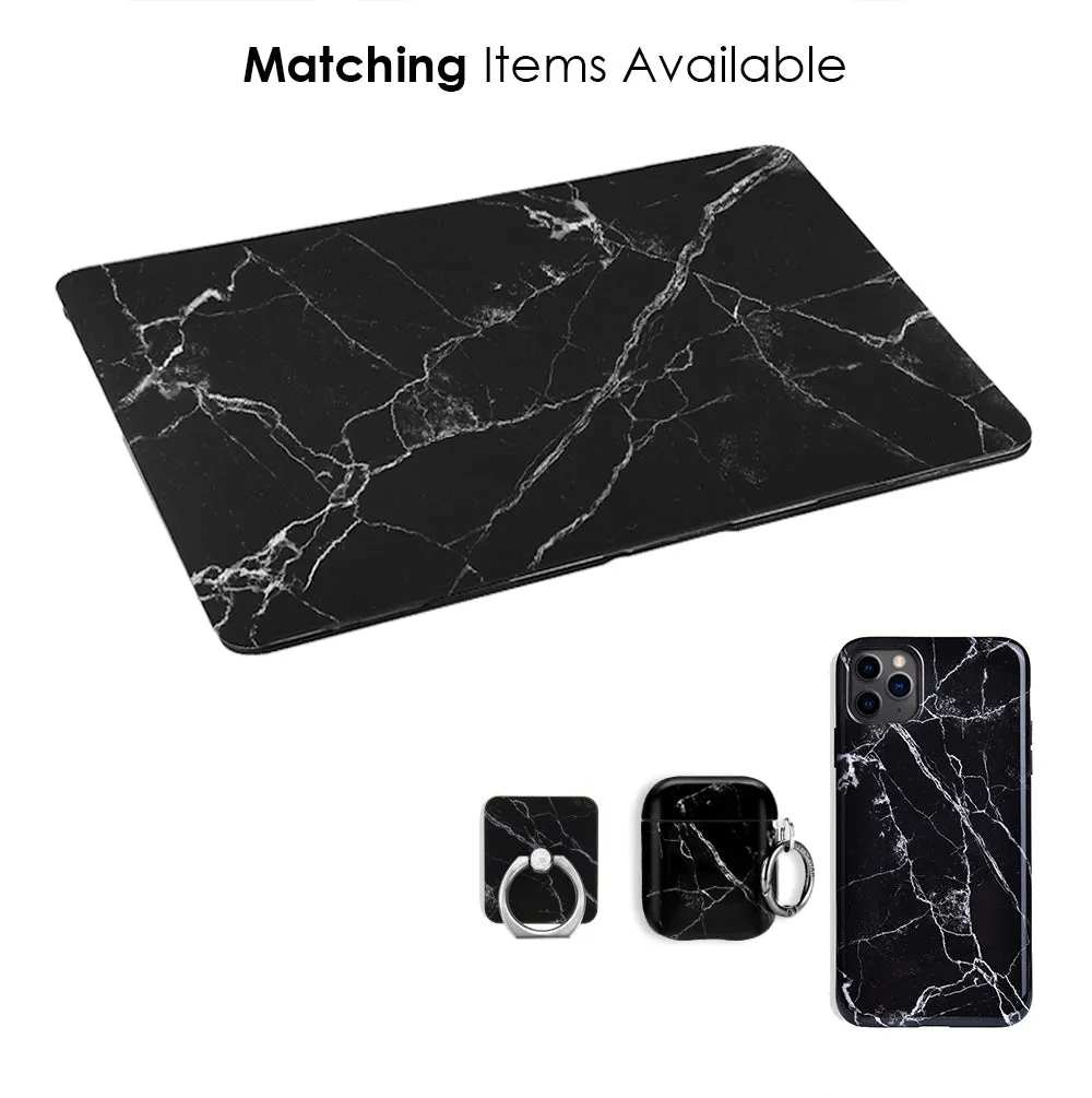 Black Marble MacBook Case