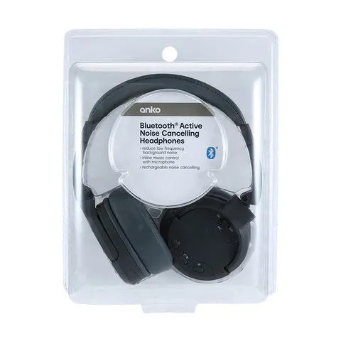 Bluetooth Active Noise Cancelling Headphones