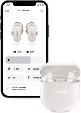 Bose QuietComfort Earbuds II, Wireless, Noise Cancellation 870730-0020