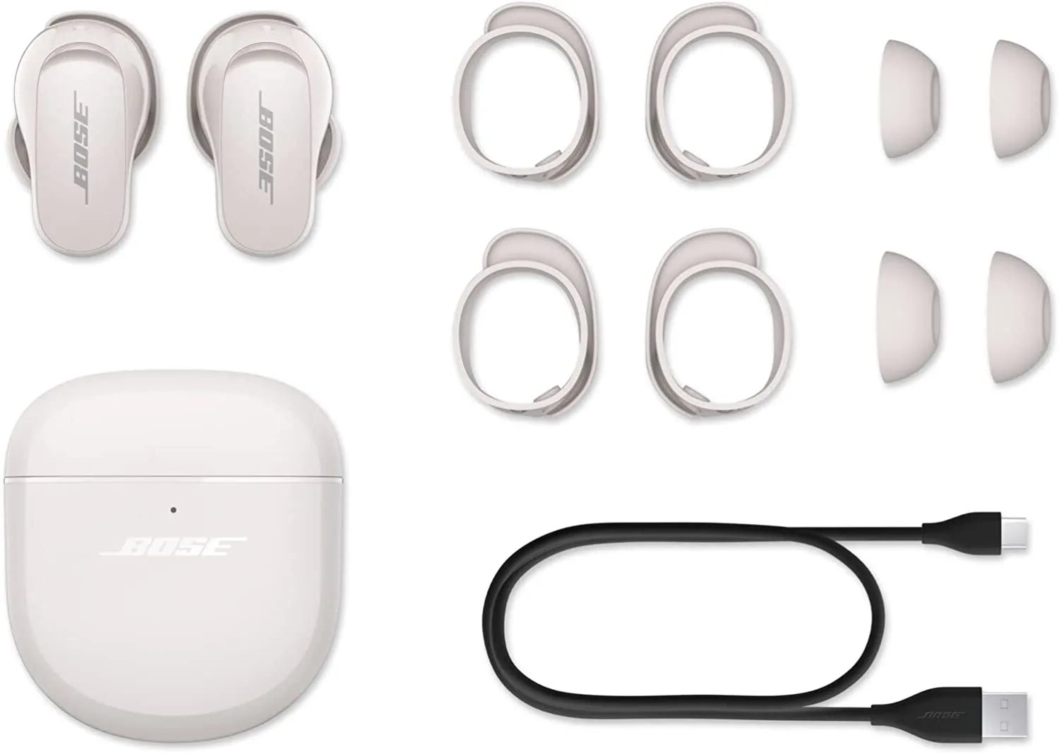 Bose QuietComfort Earbuds II, Wireless, Noise Cancellation 870730-0020