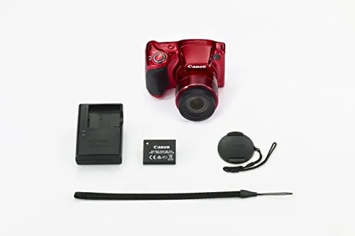 Canon PowerShot SX420 IS Digital Camera - Red