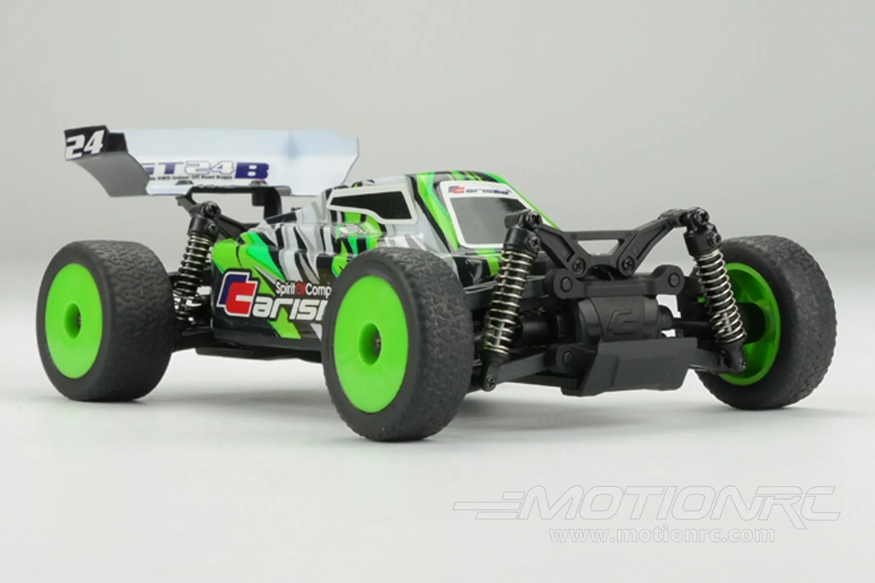 Carisma GT24B Racers Edition Green 1/24 Scale 4WD Brushless Buggy - RTR