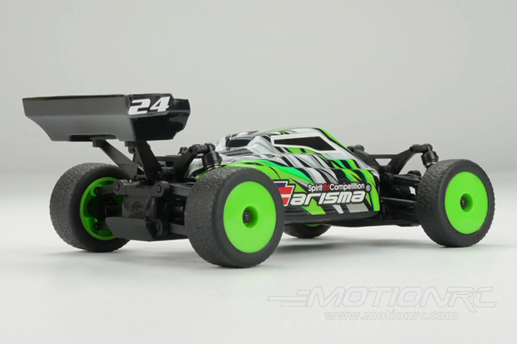 Carisma GT24B Racers Edition Green 1/24 Scale 4WD Brushless Buggy - RTR