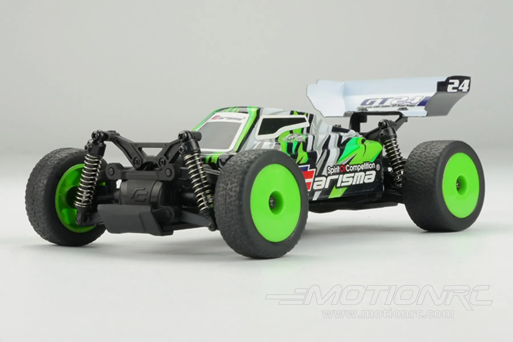 Carisma GT24B Racers Edition Green 1/24 Scale 4WD Brushless Buggy - RTR