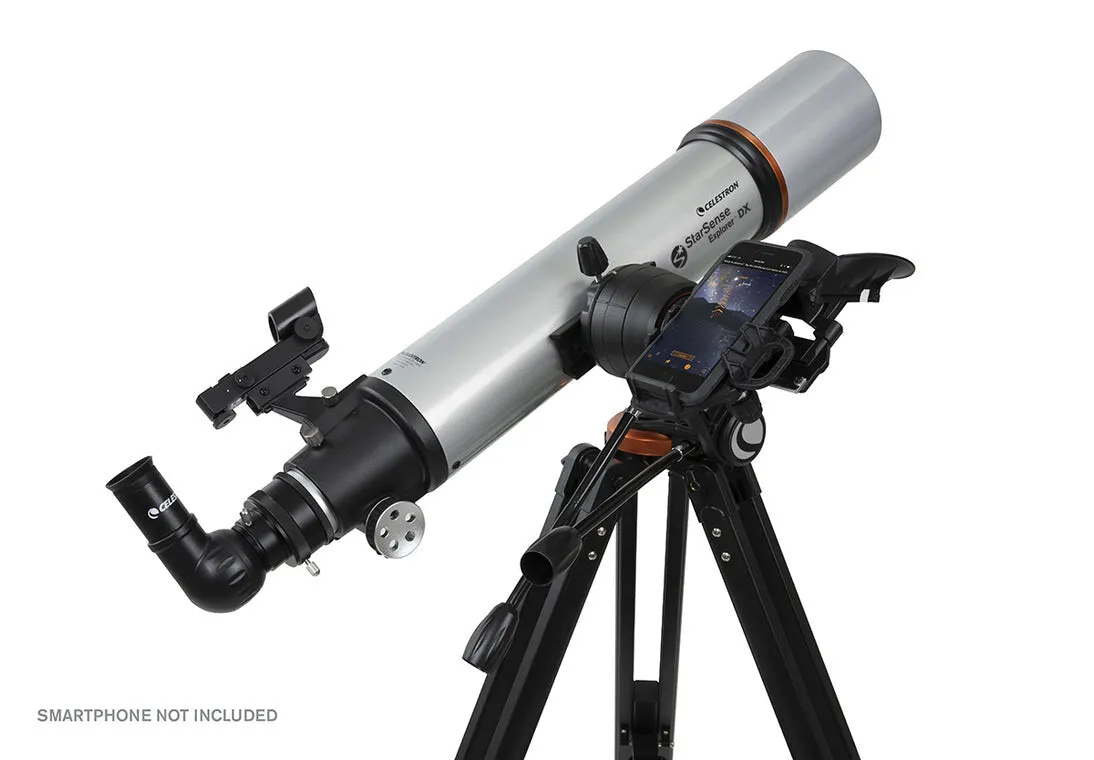 Celestron StarSense Explorer DX 102 Reflector Telescope 240x Black, Silver